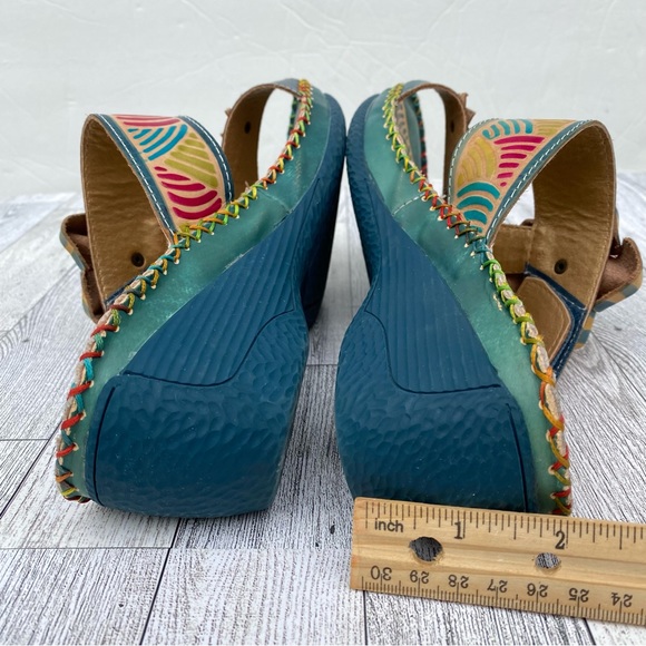 Elite Womens Love Slide Wedge Sandals Size 10 - Picture 9 of 12